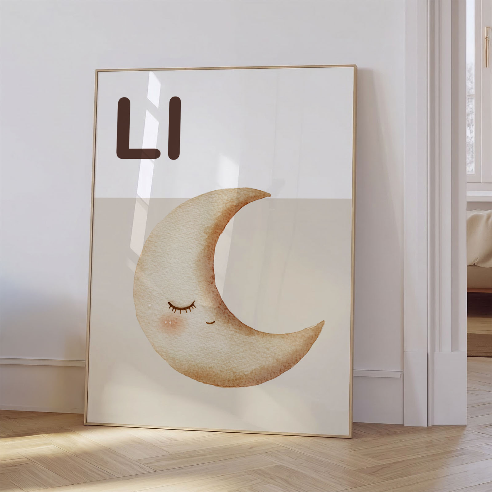 Otroški plakat črka L - slika 2