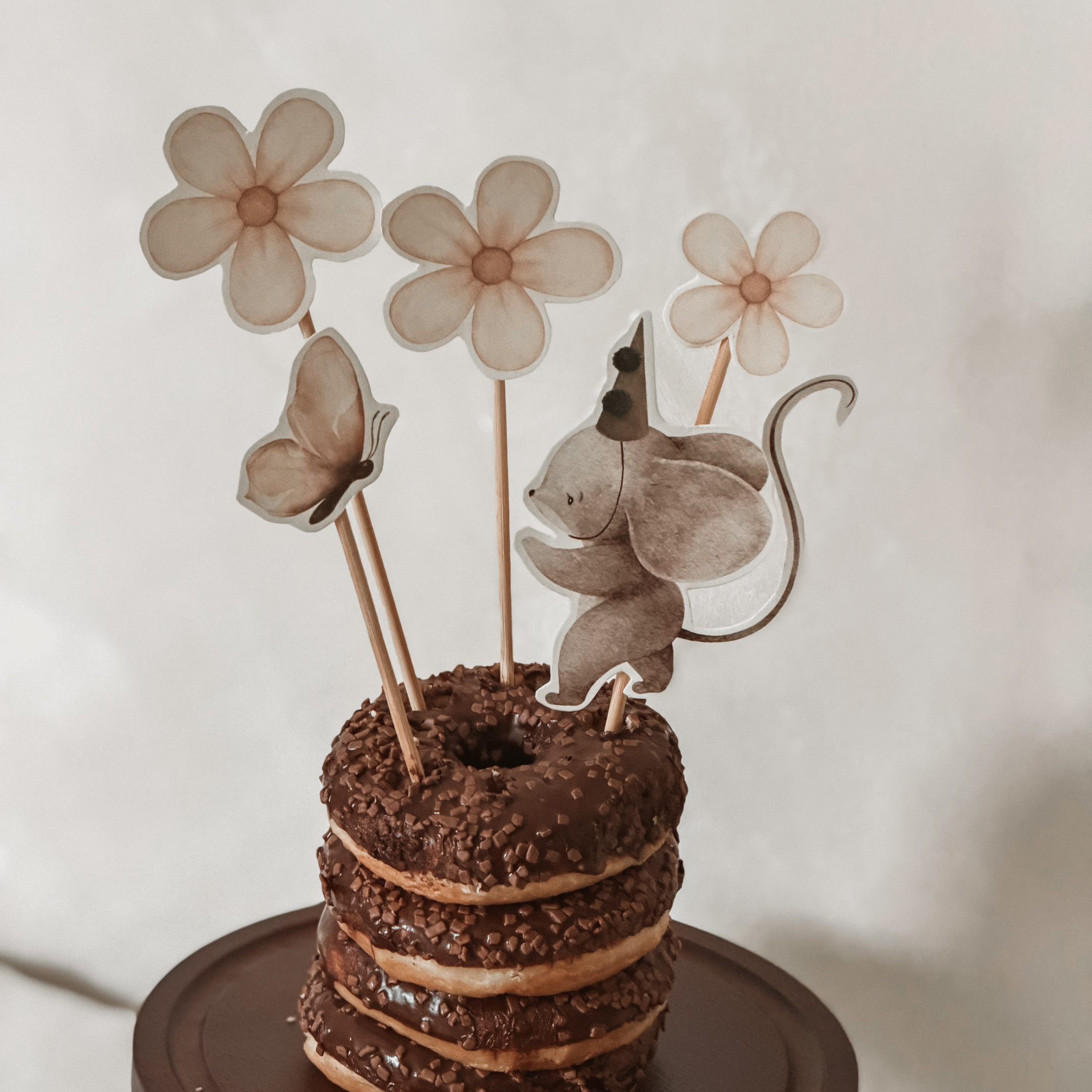 Cake topper - Miška
