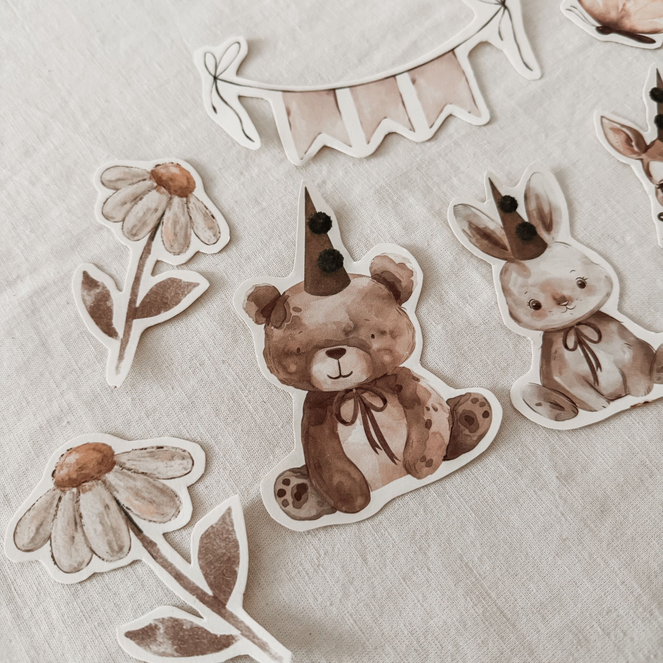 Cake topper - Gozdne živali - slika 4