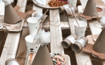 Nepozaben 5. rojstni dan v stilu kampiranja z medvedkom!