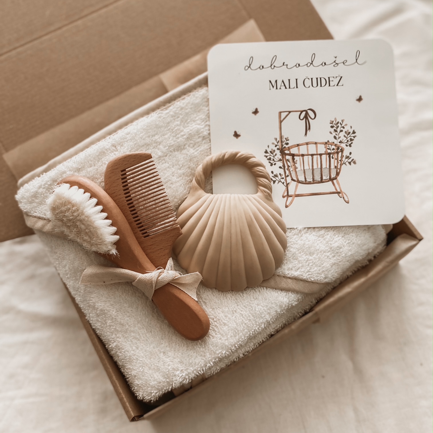 Darilni paket za novorojenčka - Majhni koraki