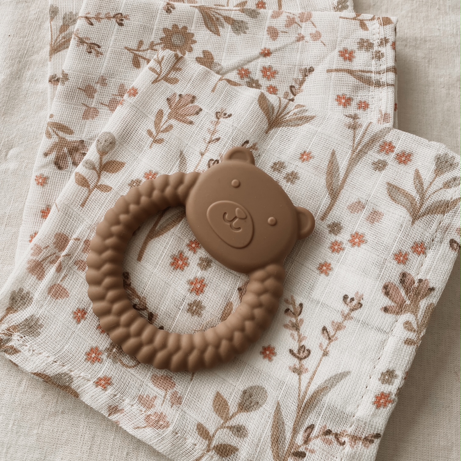 Silikonsko grizalo za dojenčke - Medo