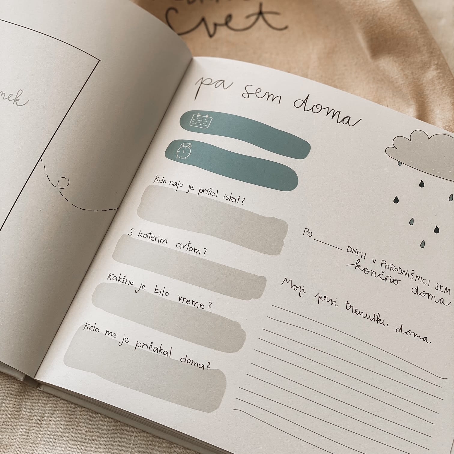 Dojenčkov dnevnik “pozdravljen svet" - slika 5