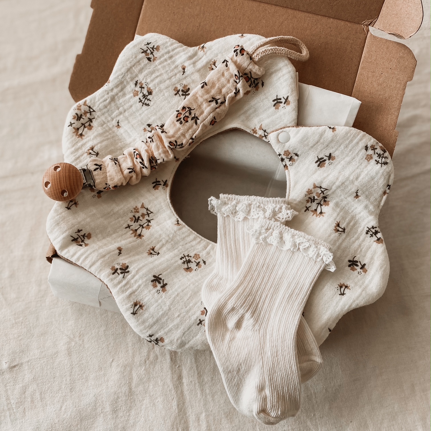 Darilni paket za novorojenčka - Mala srčica