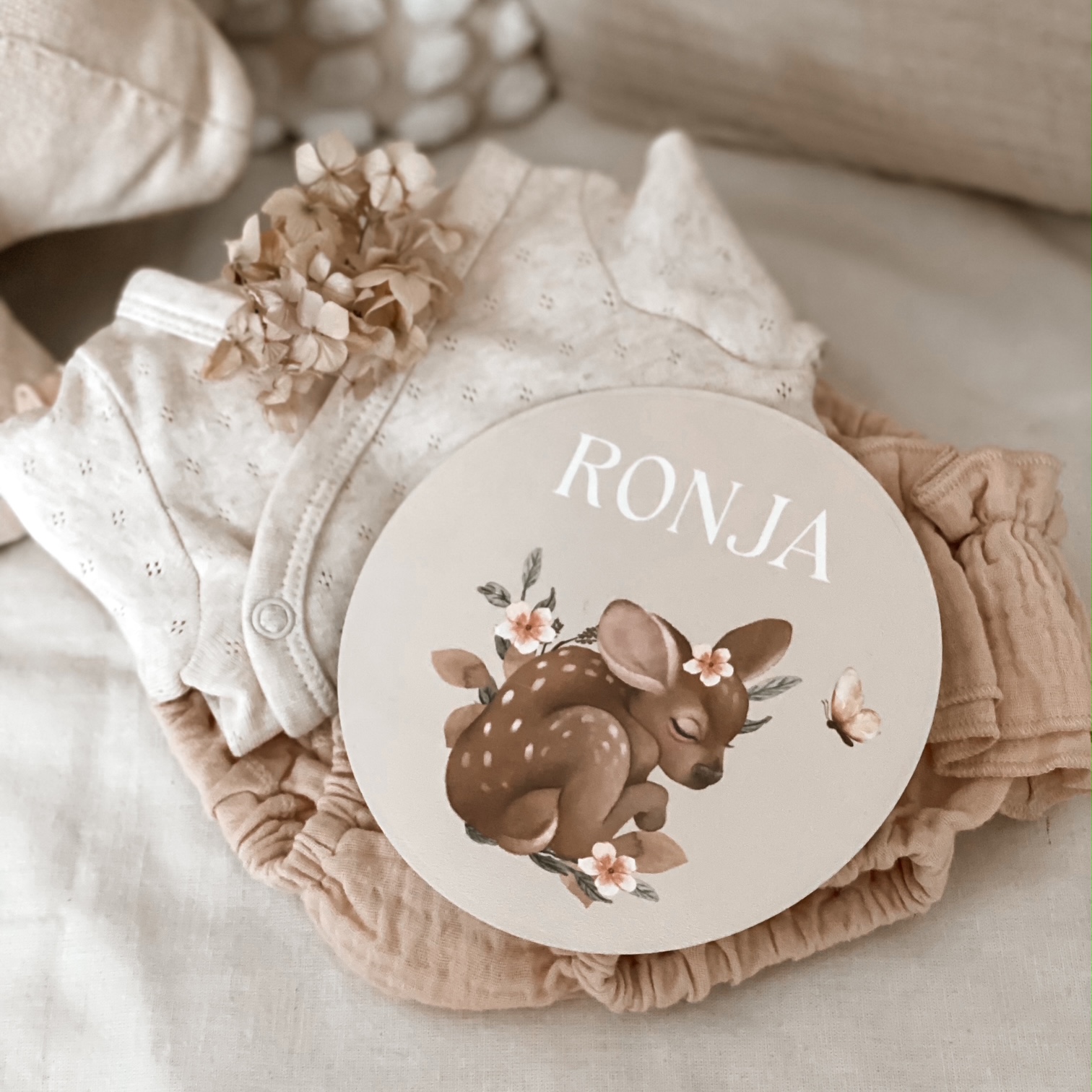 Oznanilo rojstva - Gozdne živali