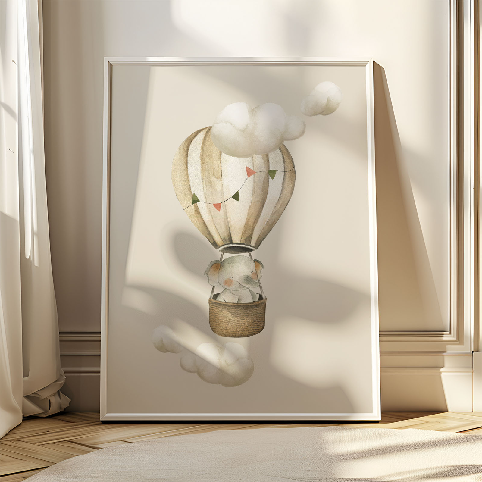 Dekorativni plakati za otroško sobo - Živali na safariju - slika 2