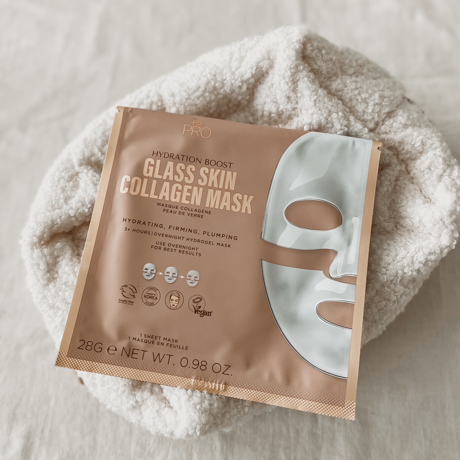 Maska za obraz s kolagenom