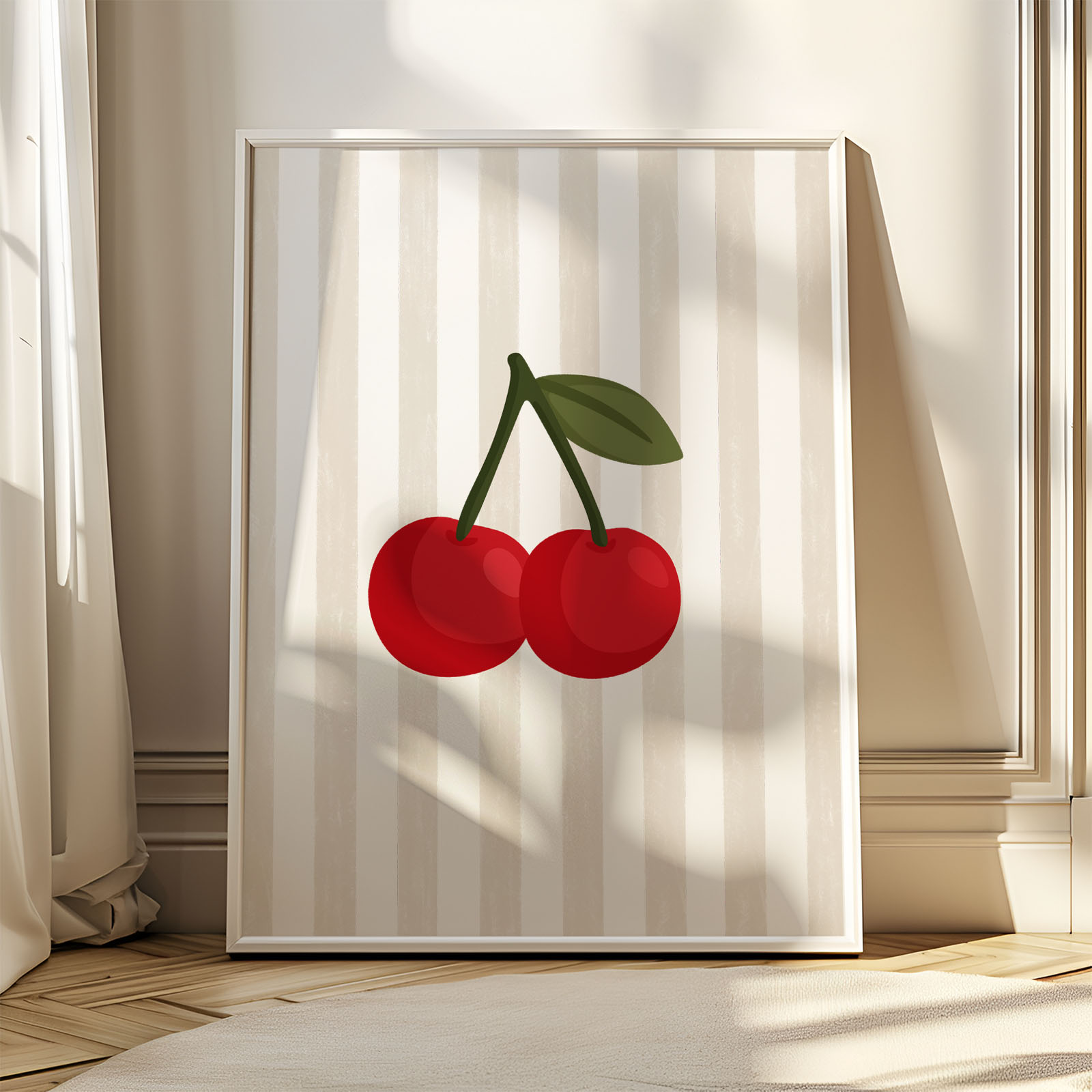 Dekorativni plakat za otroško sobo - Češnja - slika 2