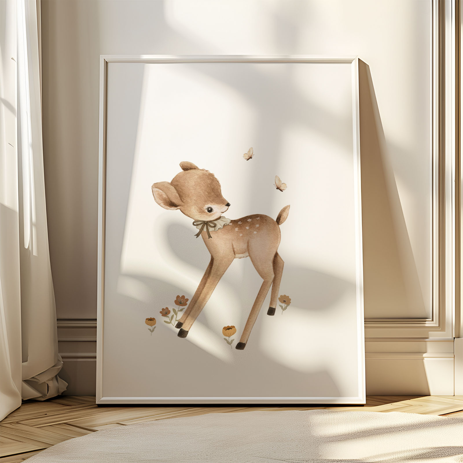 Dekorativni plakat za otroško sobo - Bambi - slika 2