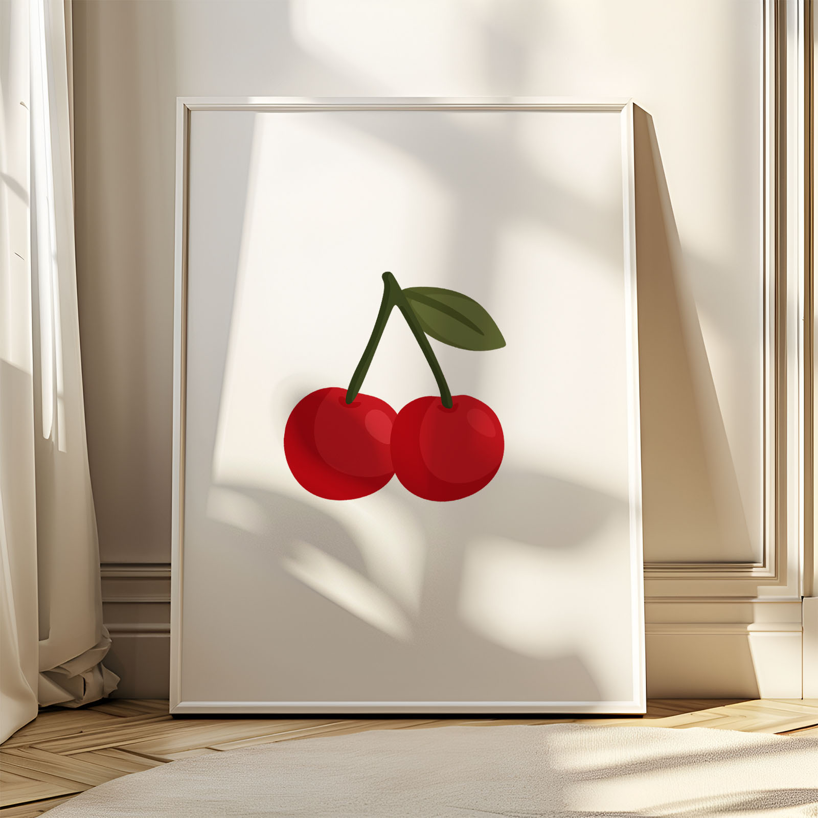Dekorativni plakat za otroško sobo - Češnja - slika 4