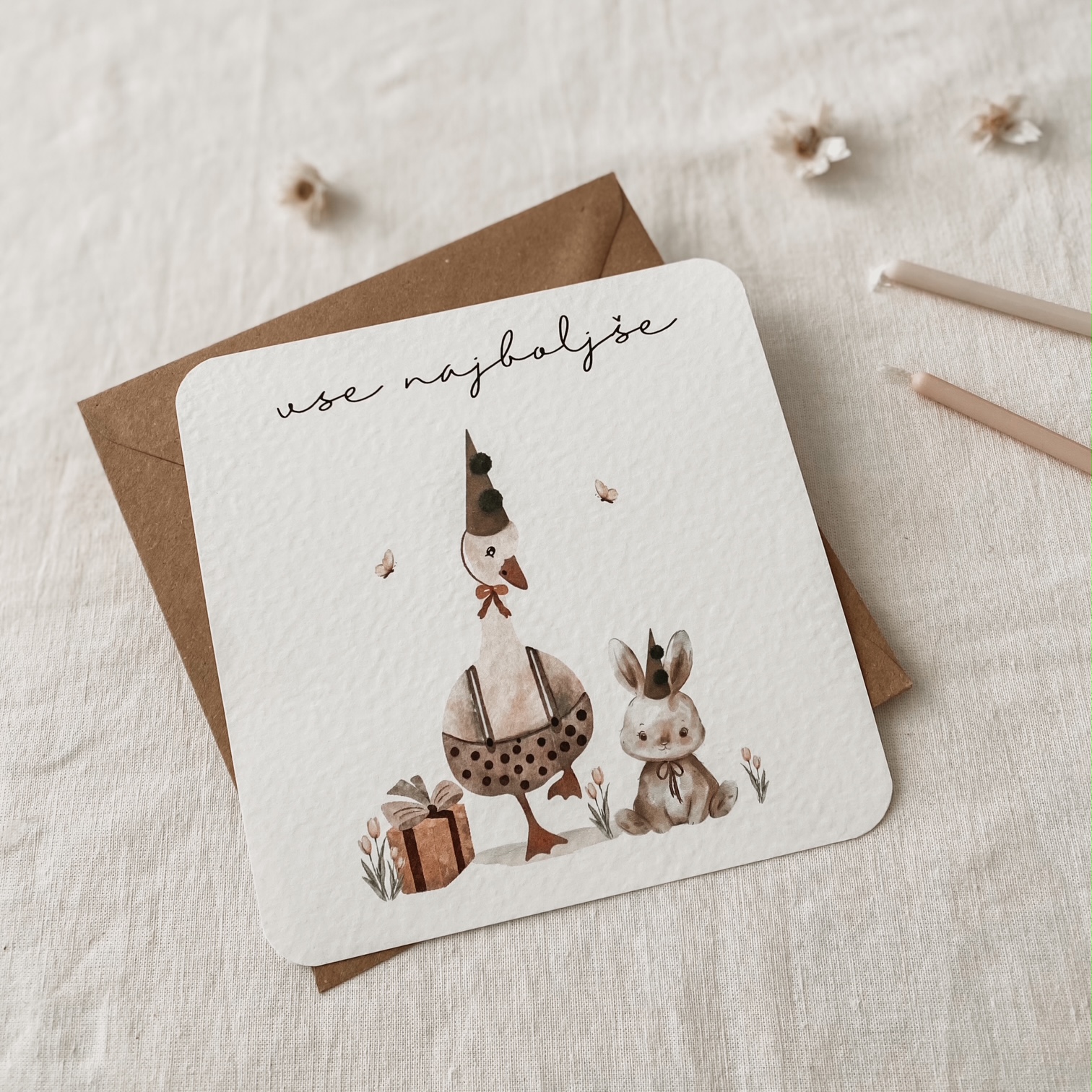 otroška voščilnica za rojstni dan