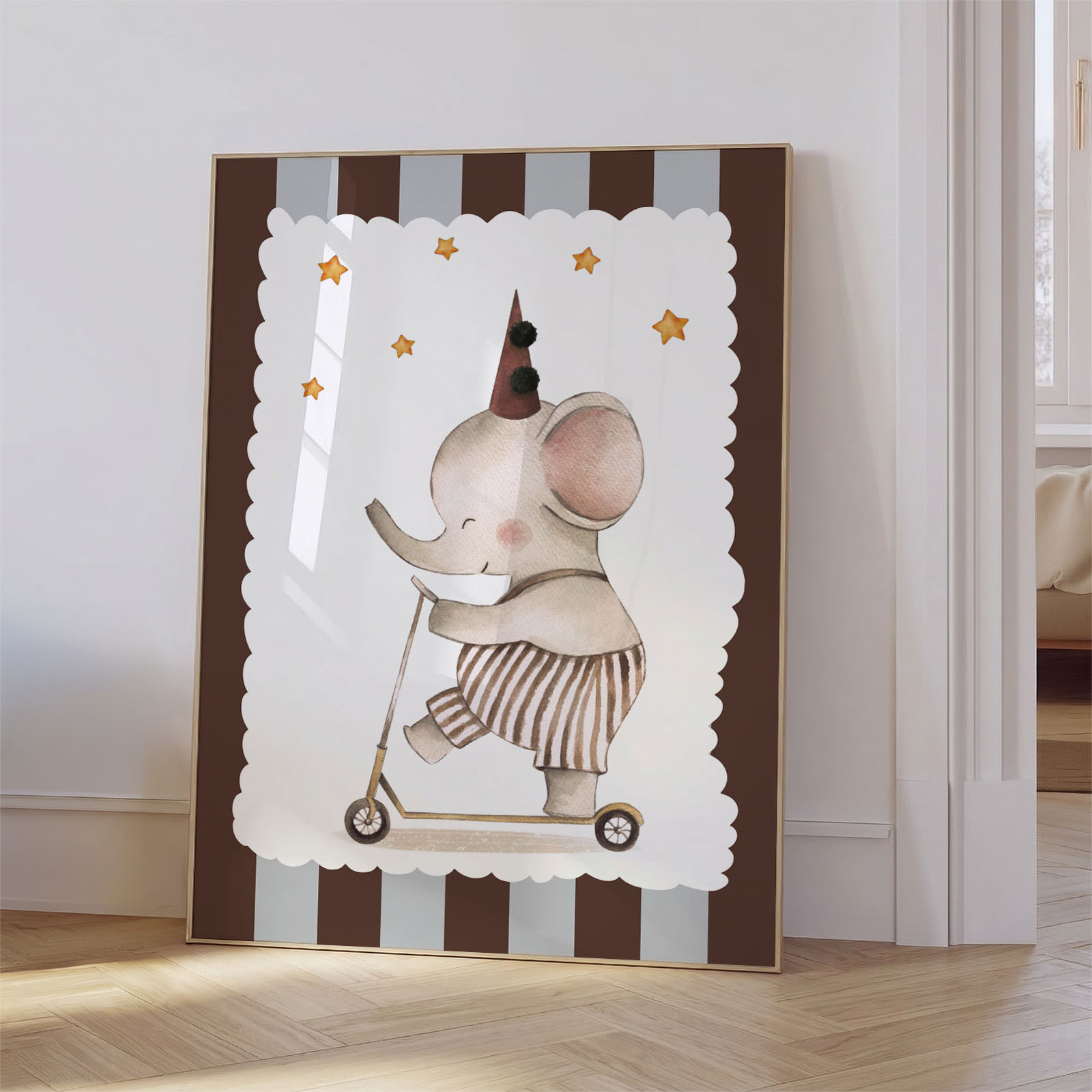 Dekorativni plakat za otroško sobo - Cirkus