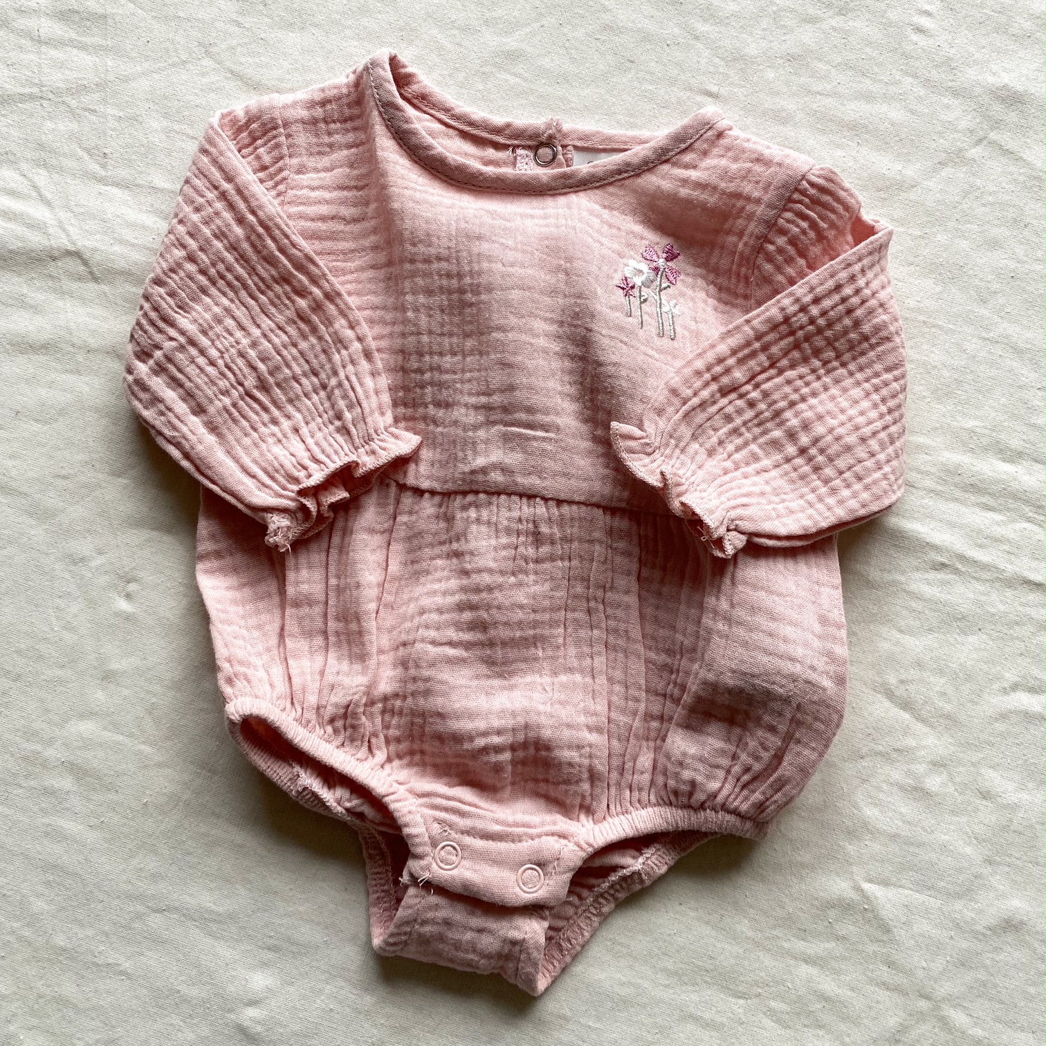 Romper za dojenčka - Cvetlice