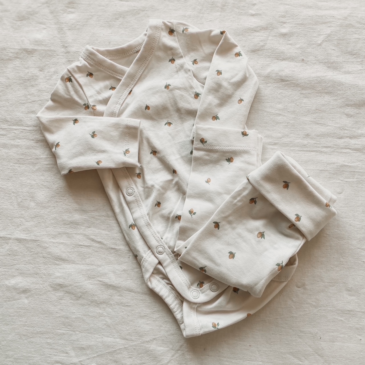 Kompletek za dojenčka - Limonce