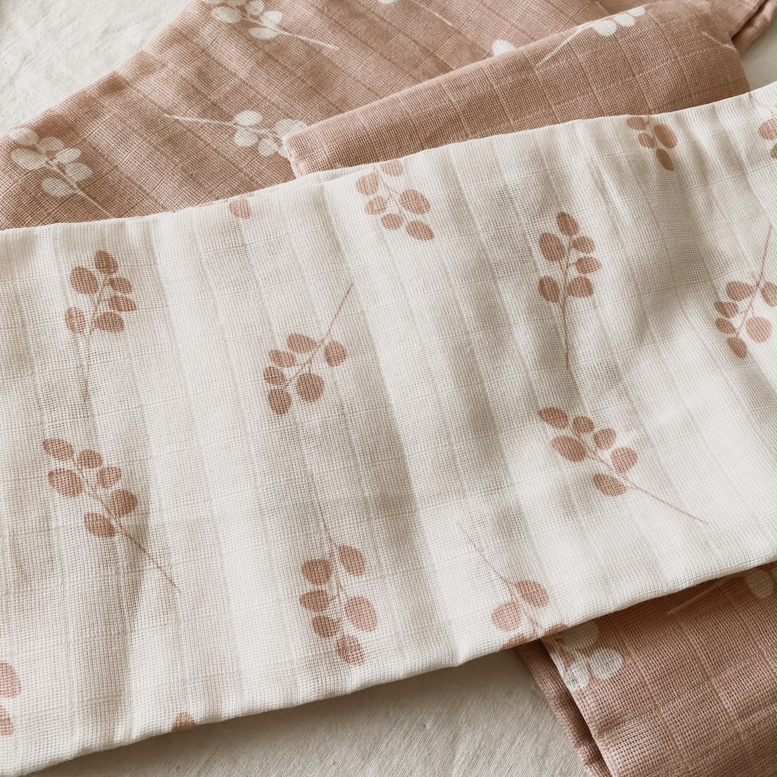 Tetra pleničke za dojenčka - Jollein, Twig Wild Rose