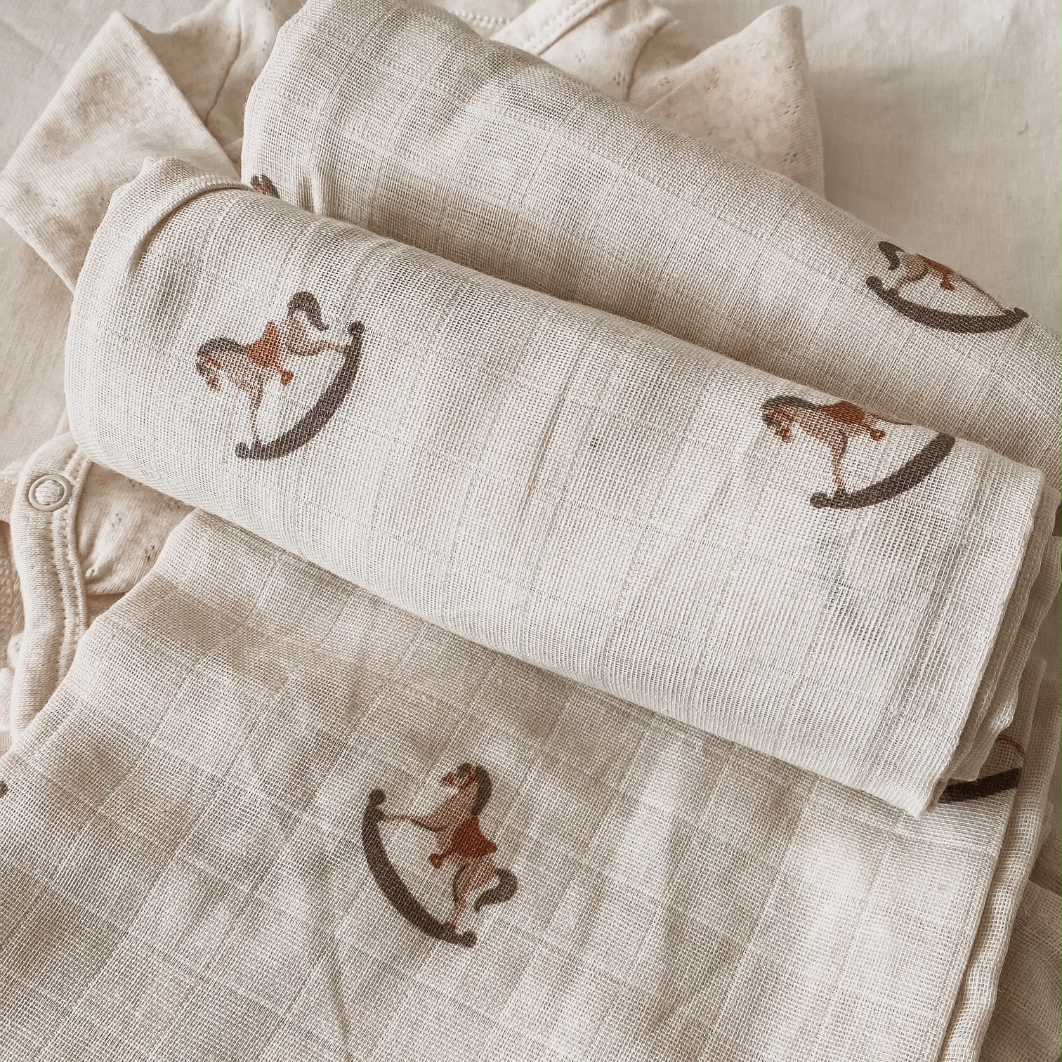 Tetra pleničke za dojenčka - Jollein, Nostalgic Ride