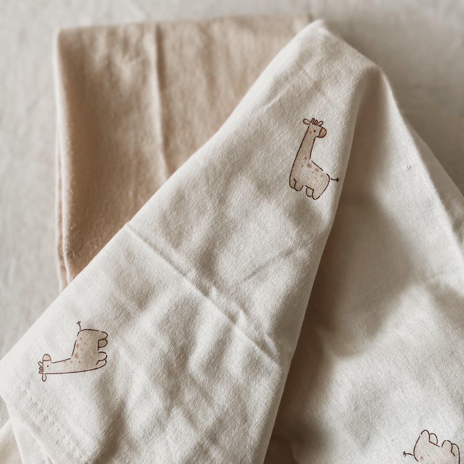 Komplet tetra pleničk - Žirafa