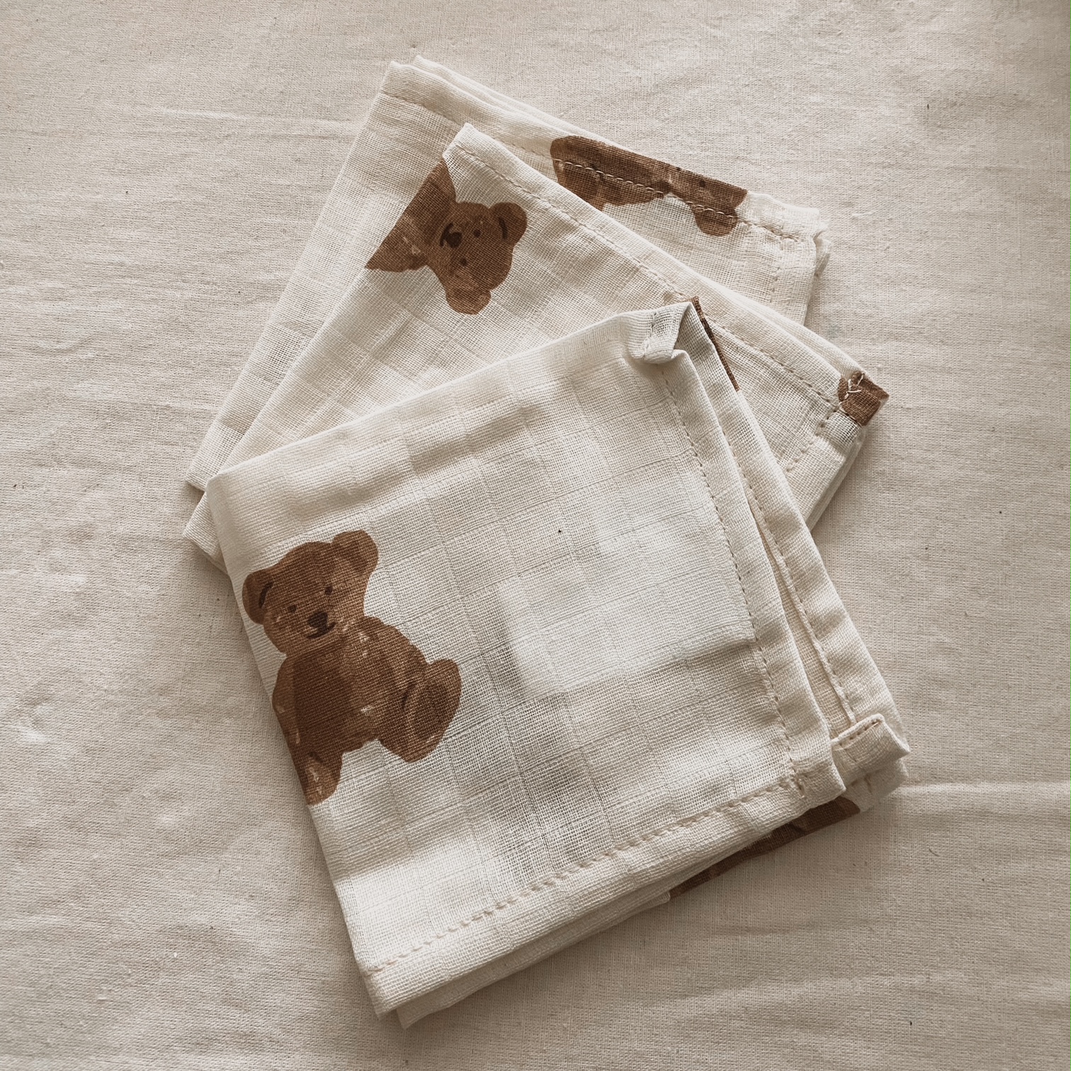 Komplet krpic za umivanje dojenčka - Jollein Teddy Bear