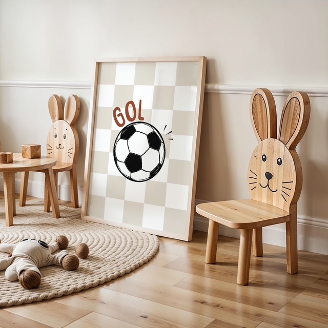 Dekorativni plakat za otroško sobo - Gol - slika 4
